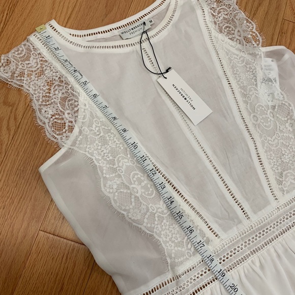 Nwt Boho White Summer Dress - Picture 6 of 13